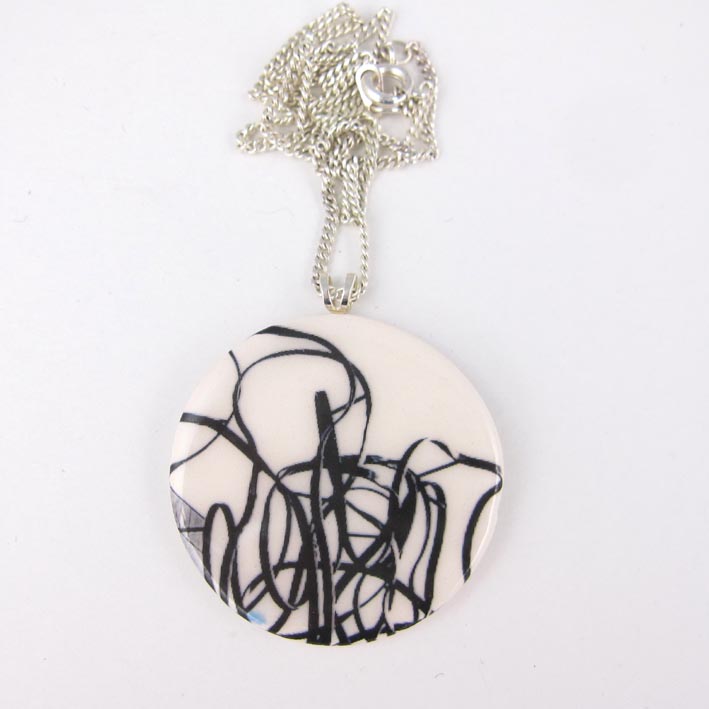 Lewisham - Goldsmiths Scribble pendant